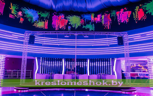 Бескаркасное кресло можно купить и для ресторана