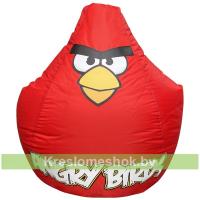 Кресло мешок Красная Птичка оксфорд
