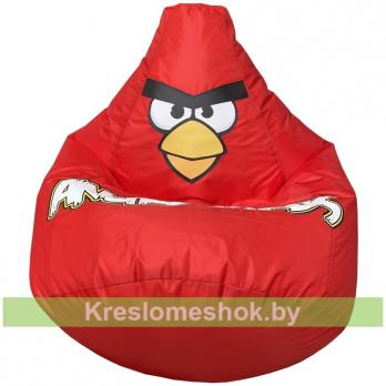 Кресло мешок Красная Птичка оксфорд