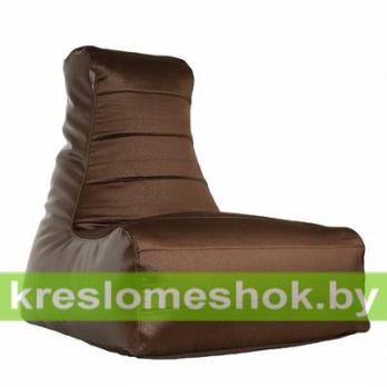 Кресло мешок Бумеранг коричневое