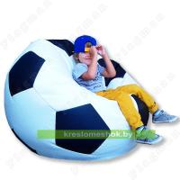 Кресло-мешок Мяч Стандрат М1.3-1016 бело-черное