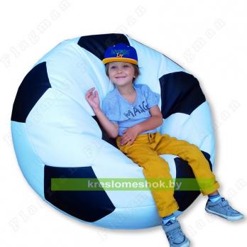 Кресло-мешок Мяч Стандрат М1.3-1016 бело-черное