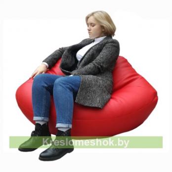Кресло мешок Губы экокожа (110 х 60 см)