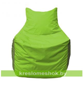 Кресло мешок Фокс Ф2.1-164 (основа салатовая, вставка оливковая)