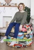 Кресло-мешок Груша Г2.4-56 Лэйбл