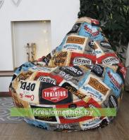 Кресло-мешок Груша Г2.4-56 Лэйбл