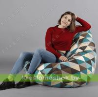 Кресло-мешок Груша Г2.4-21 Ромбик 03