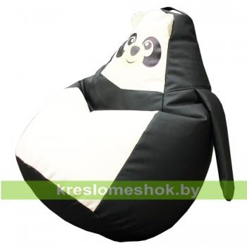 Кресло-мешок Груша Панда (экокожа)