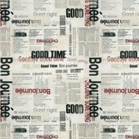 Кресло-мешок Груша Г2.5-142 Gazeta (Milk)