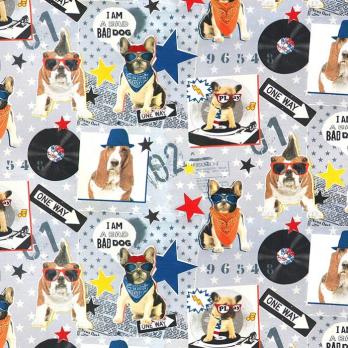 Наружный чехол для кресла мешка груши (макси) Бульдоги Ч2.4-08 (скотчгард)