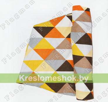 Наружный чехол для кресла мешка груши (макси) Ромб А04 Ч2.4-35 (скотчгард)