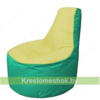 Кресло мешок Трон Т1.1-0612(желтый-бирюзовый)