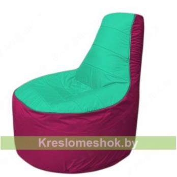 Кресло мешок Трон Т1.1-1204(бирюзовый-фуксия)