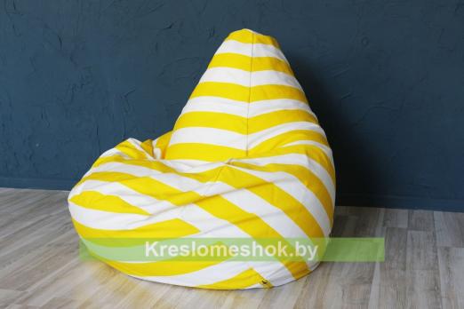 Кресло-мешок Груша Желтый полосатик