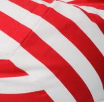 Кресло-мешок Груша Красный Полосатик