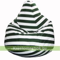 Кресло-мешок Груша Зеленый полосатик