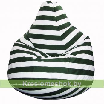 Кресло-мешок Груша Зеленый полосатик