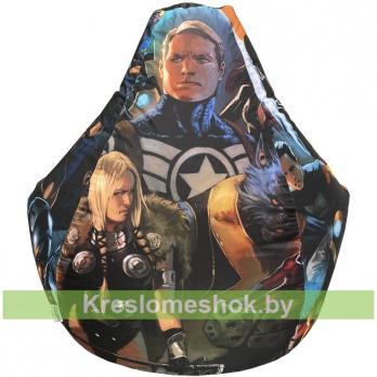 Кресло-мешок Груша Вселенная Марвел