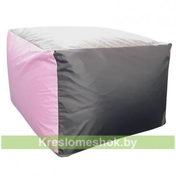 Пуфик Папед (розовый+серый+тёмно-серый)
