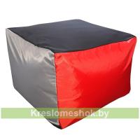 Пуфик Папед (красный+серый+черный)