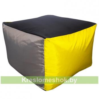 Пуфик Папед (желтый+серый+черный)