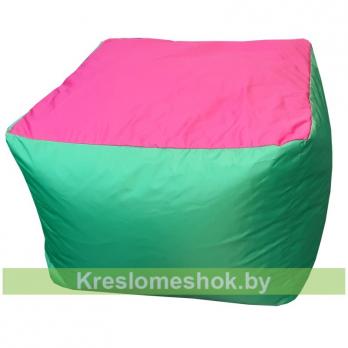 Пуфик Папед (зеленый+розовый)