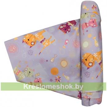 Наружный чехол для кресла мешка груши (макси) Cats 04 Ч2.5-10 (велюр)